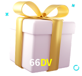 Receba seus bônus de boas-vindas no 66DV